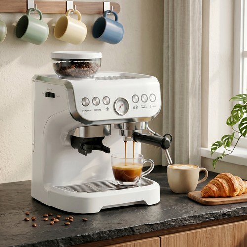 Espresso machine bean grinder - espresso,