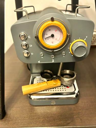 Swan retro espresso machine - swan,
