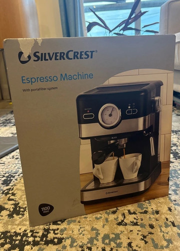Slivercrest espresso machine - espresso,