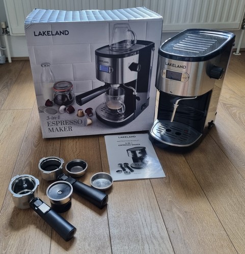 Lakeland espresso maker - 3-in-1,